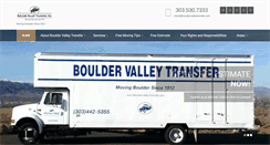 Desktop Screenshot of bouldervalleytransfer.com