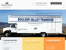 Tablet Screenshot of bouldervalleytransfer.com